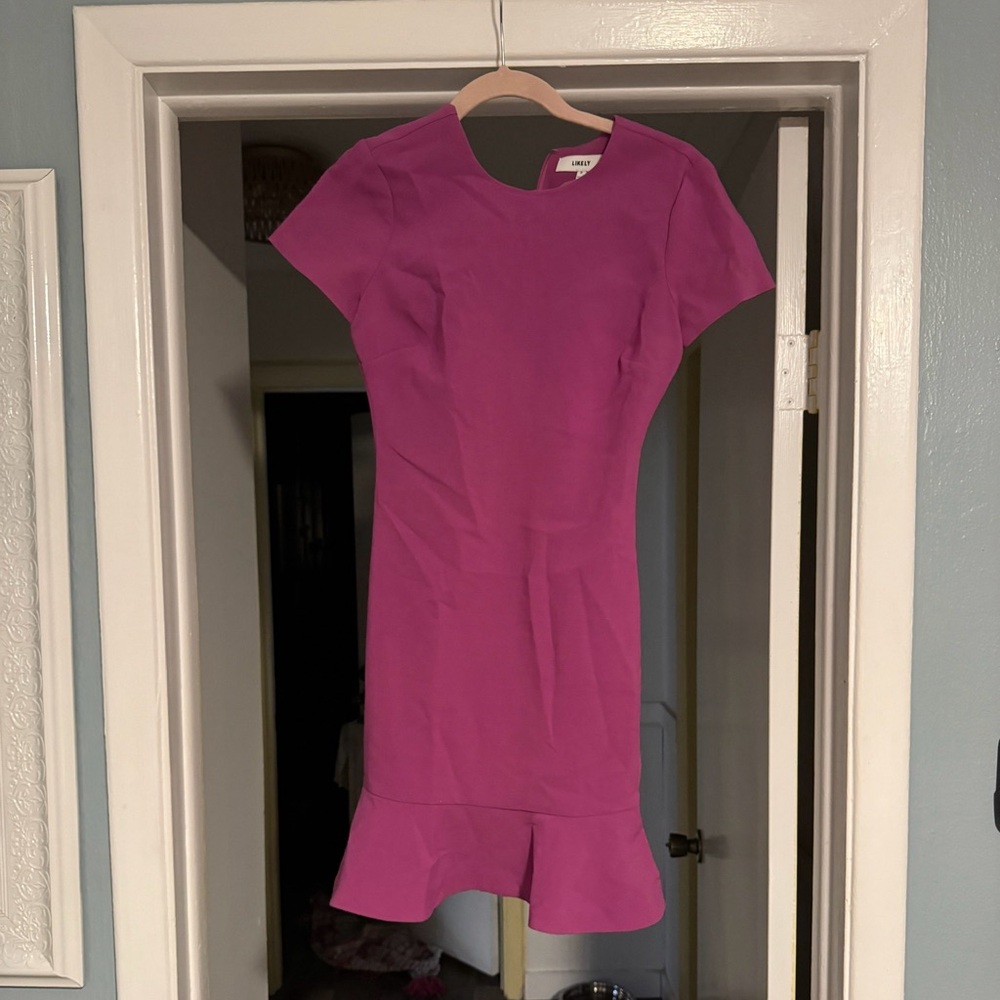 Likely magenta dress